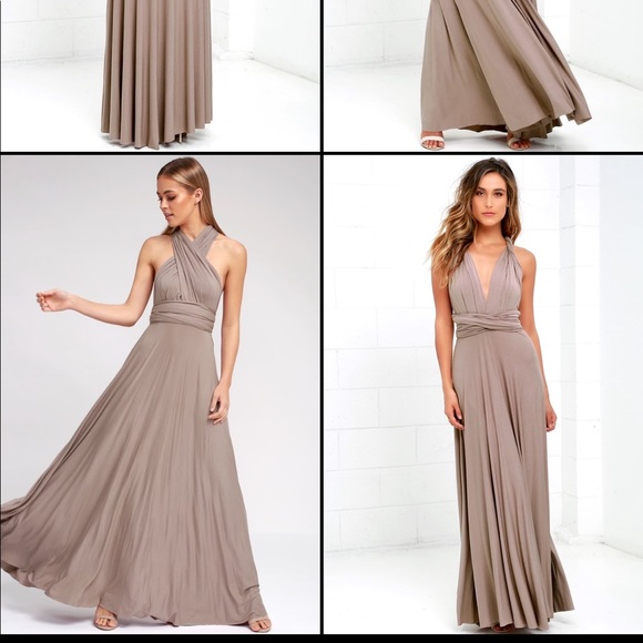 Convertible Maxi Dress - Picture 6 of 9